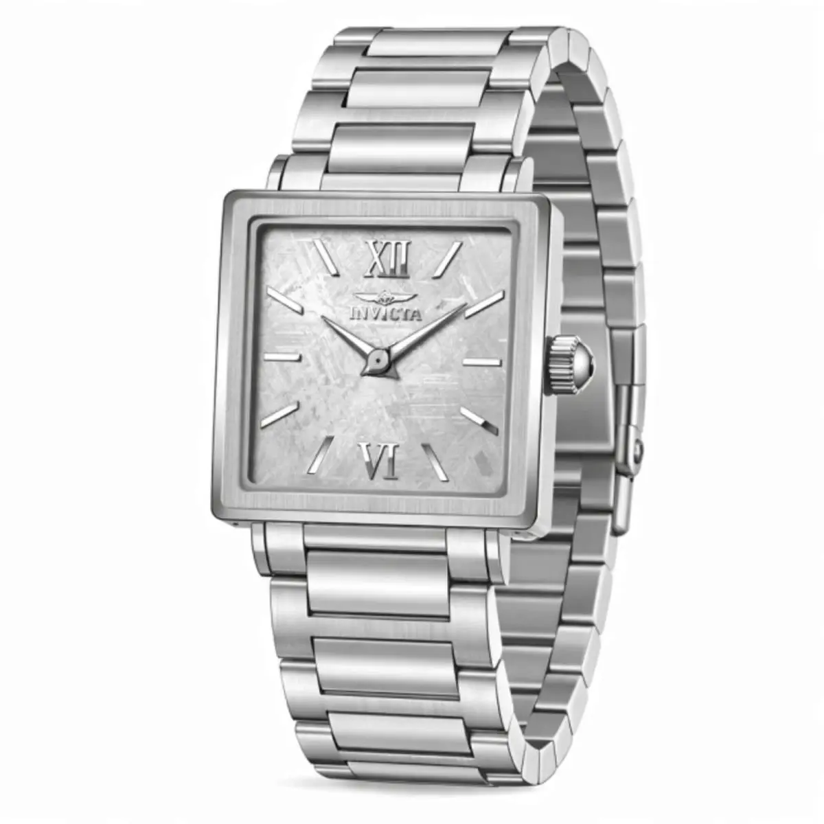 Women`s Watch Angel Quartz Silver Dial Stainless Steel Bracelet 50162 by Invicta