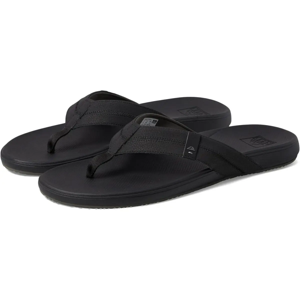Man Reef Cushion Phantom High Ultra Soft Flip Flop Sandal CJ4346 Black