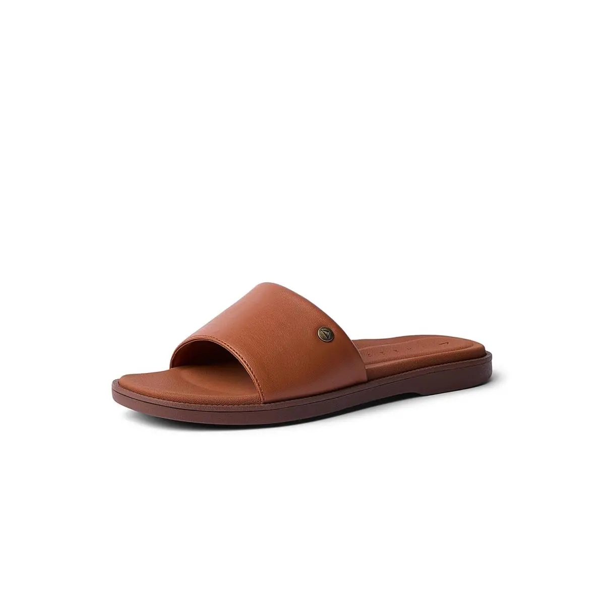 Sunny Arrianah Women`s Fashion Slide Sandal Soft Molded Footbed cocoa by Reef