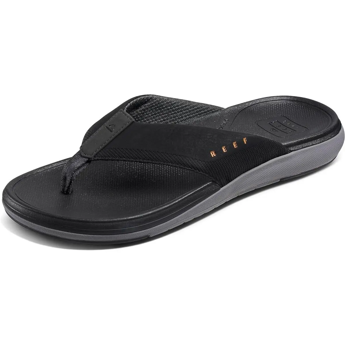 Man Reef Cushion Norte Water-friendly Flop Flip Sandal CJ3711 Dark Grey