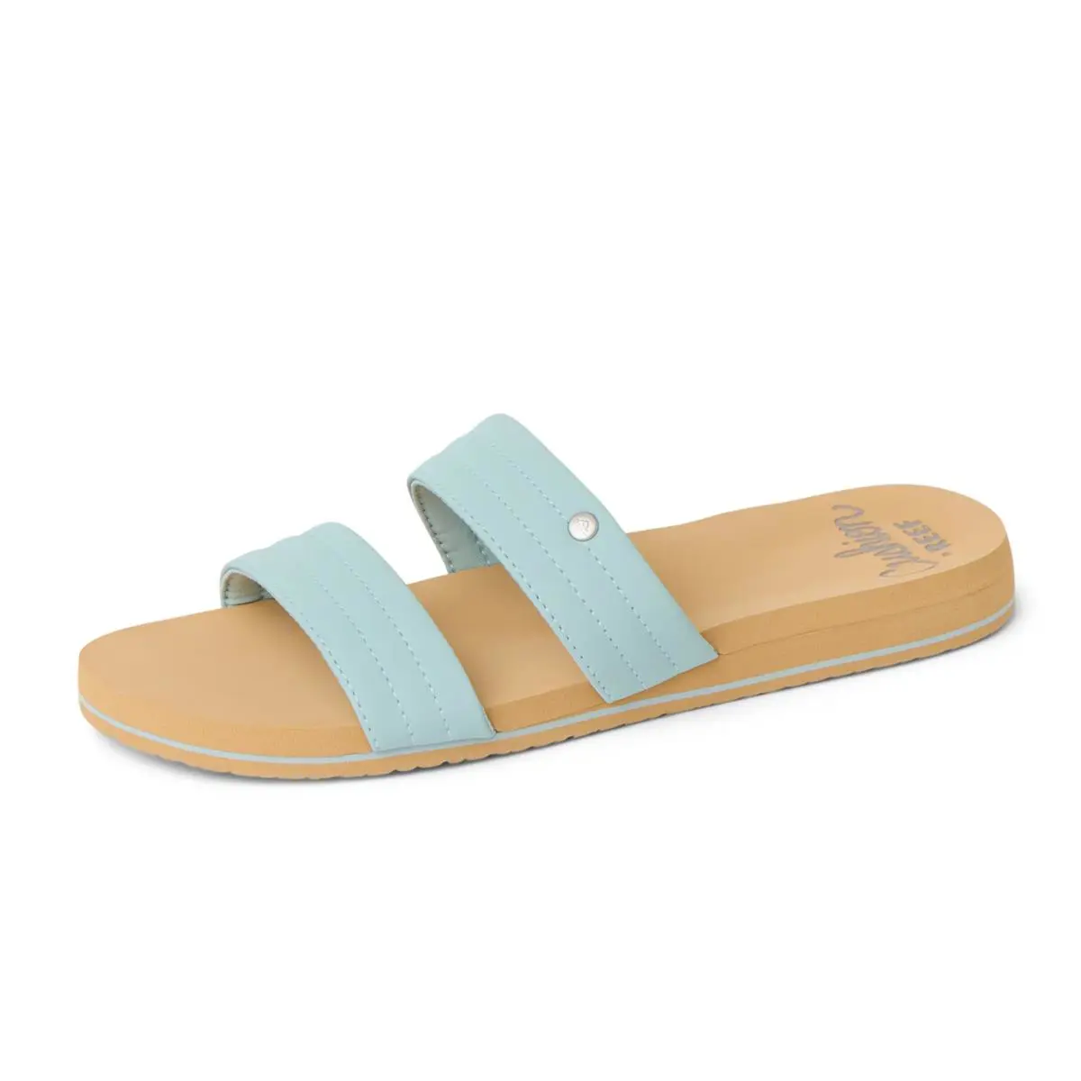 Cushion Breeze Kya Womens Slide Sandal Soft Footbed blue haze by Reef