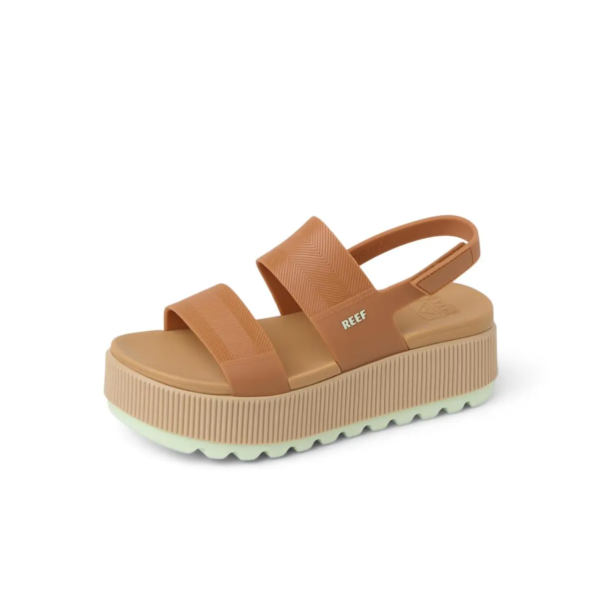 Women`s Water Vista Higher Platform Sandal Friendly almond ambrosia by Reef