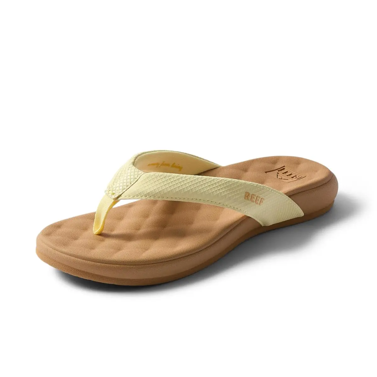 Cushion Melody Womens Flip Flop Soft and Supportive Footbed pale banana by Reef