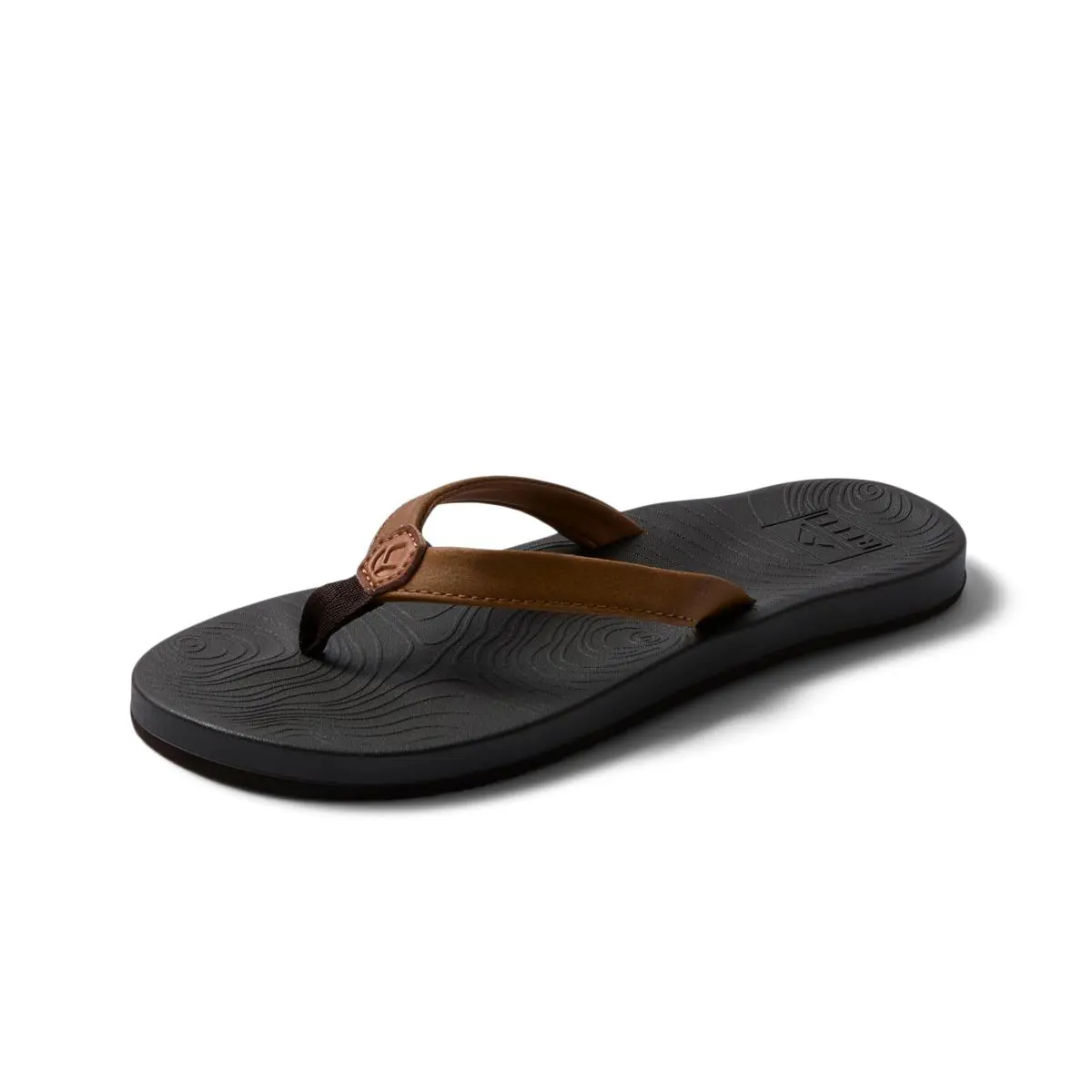 Zen Love Womens Flip Flop Soft Cushion Footbed White 10 brown tobacco by Reef
