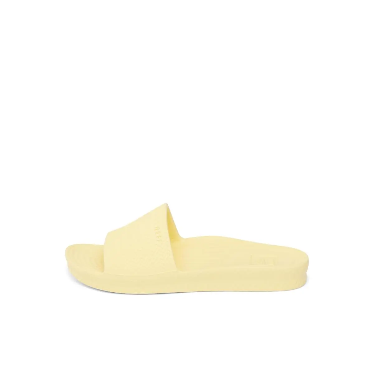 Water Scout Womens Beach Slide Sandal Soft and Supportive pale banana by Reef
