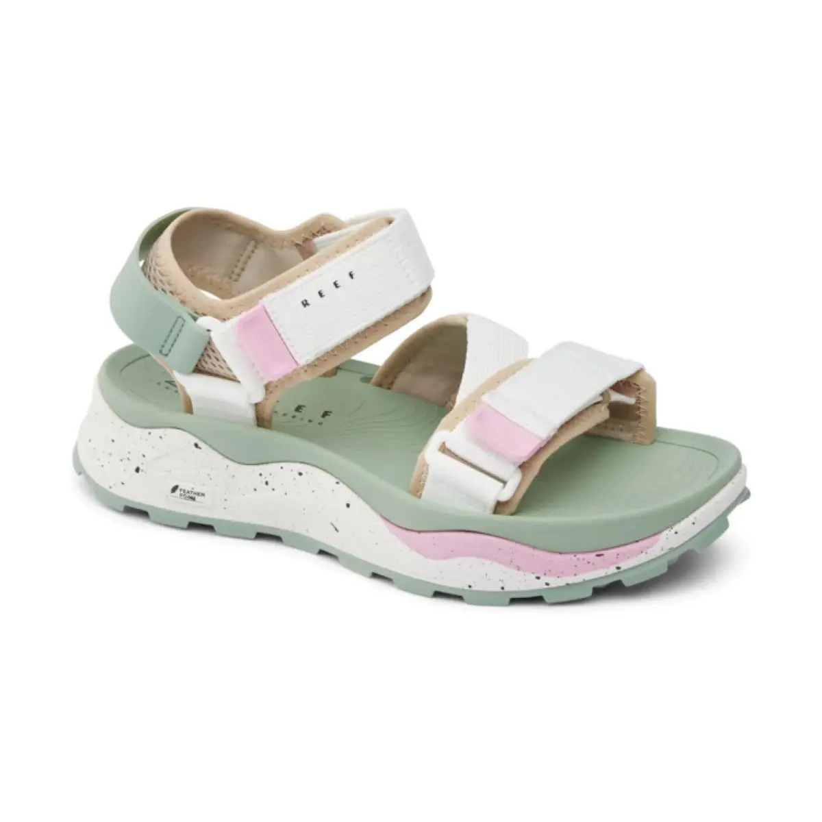 Reef Cross-shore Womens Sandals - Womens Adjustable Com White Frost - 9 Medium