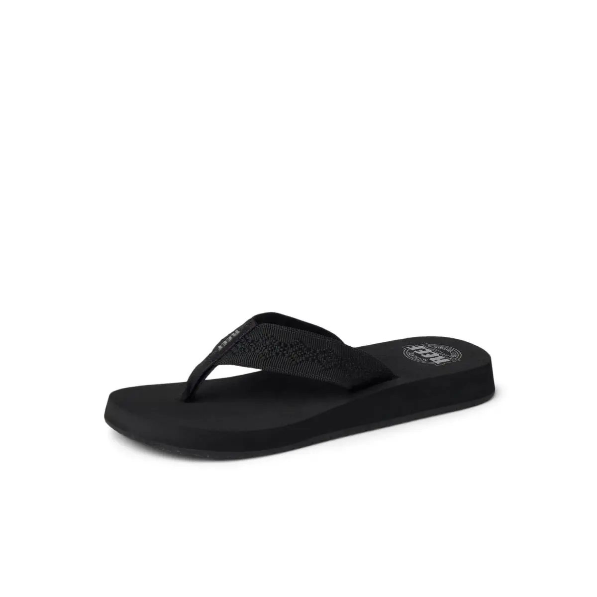 Reef Sandy Womens Beach Flip Flop Soft Woven Strap Made From 100 Recycled