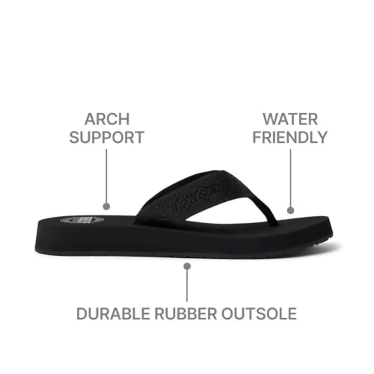 Reef shoes - Sandy - Sandy - RF001541 - Black/Black (UPC: 766182110691) 4