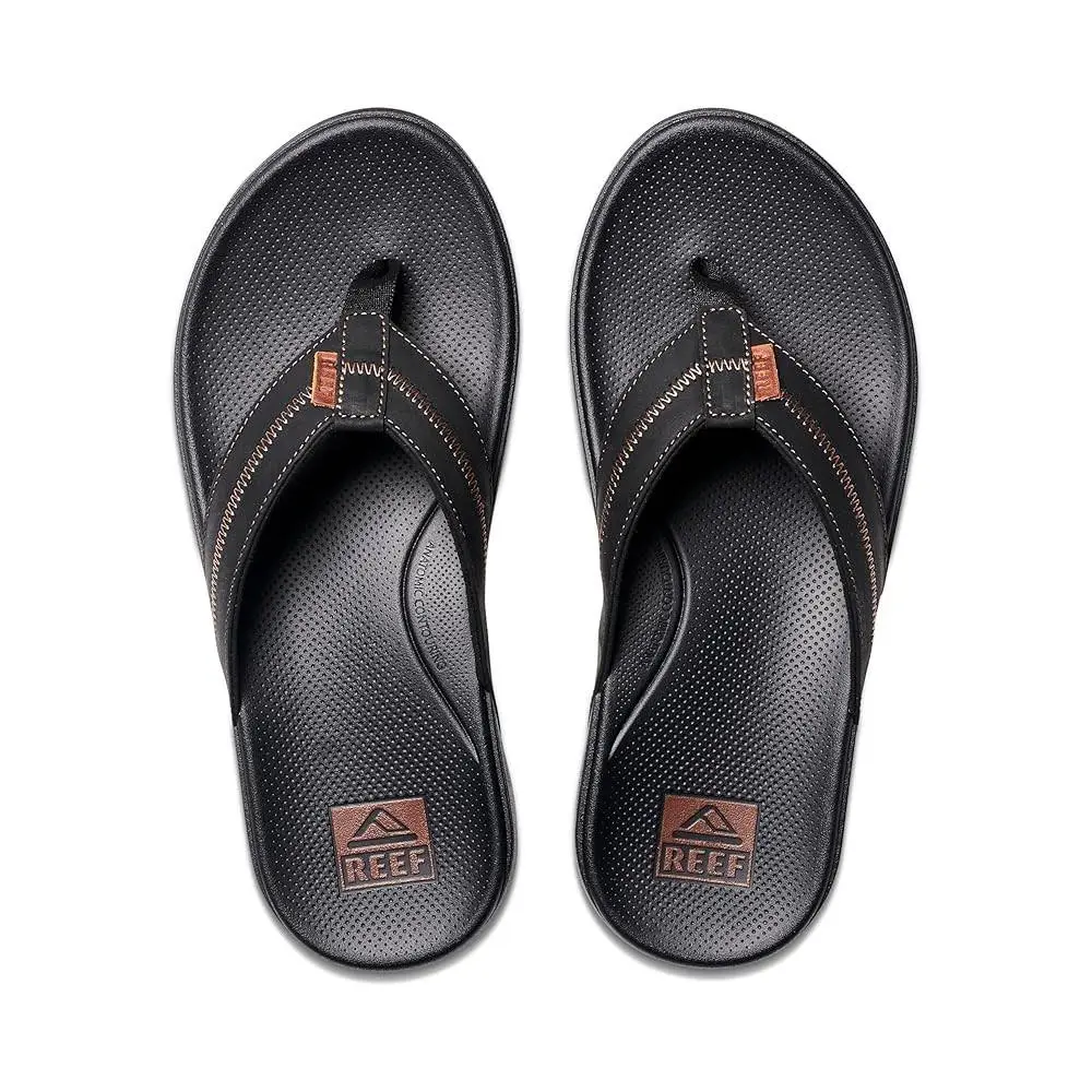Reef Cushion Phantom 2.0 Le Men`s Flip-flop Sandals Black/coffee - 11 Medium
