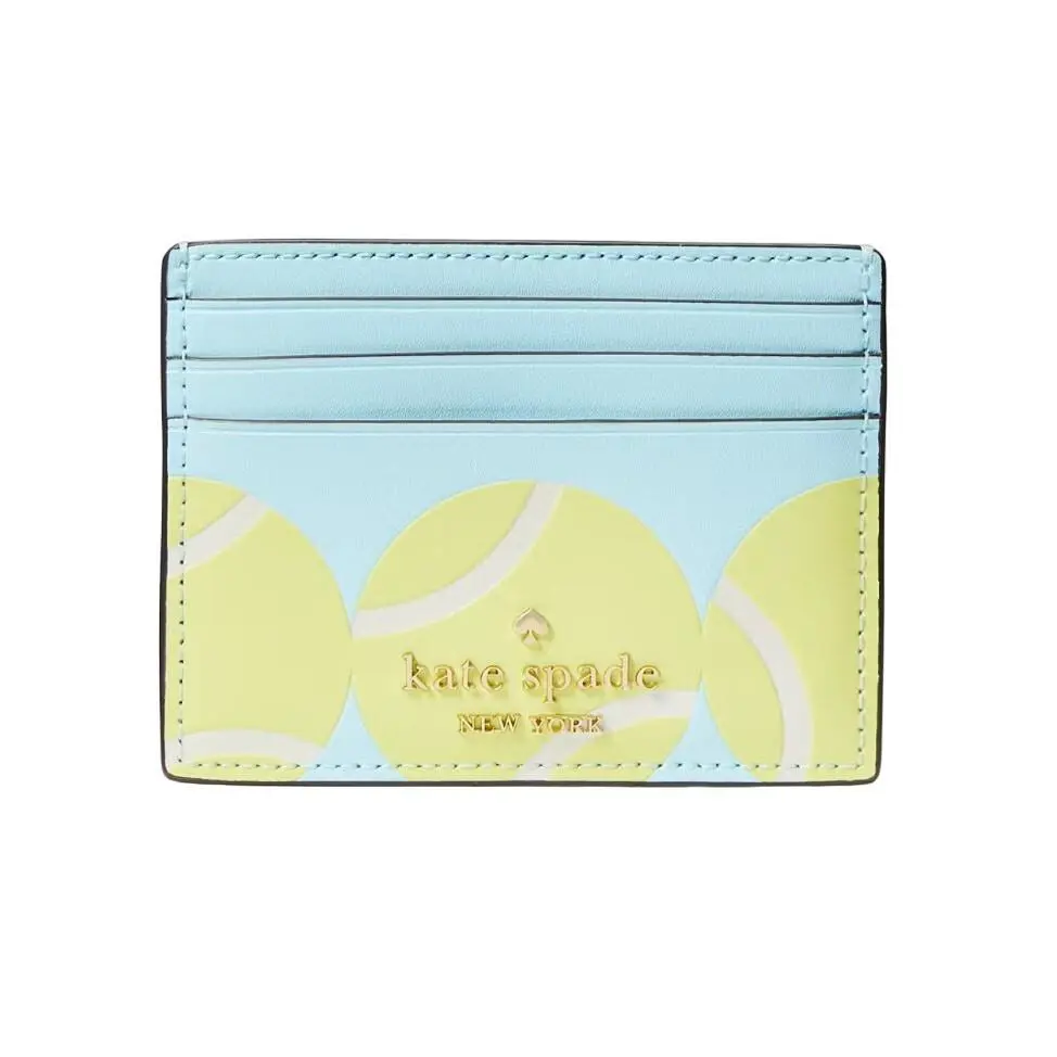 Kate Spade Grand Slam Tennis Small Slim Card Holder