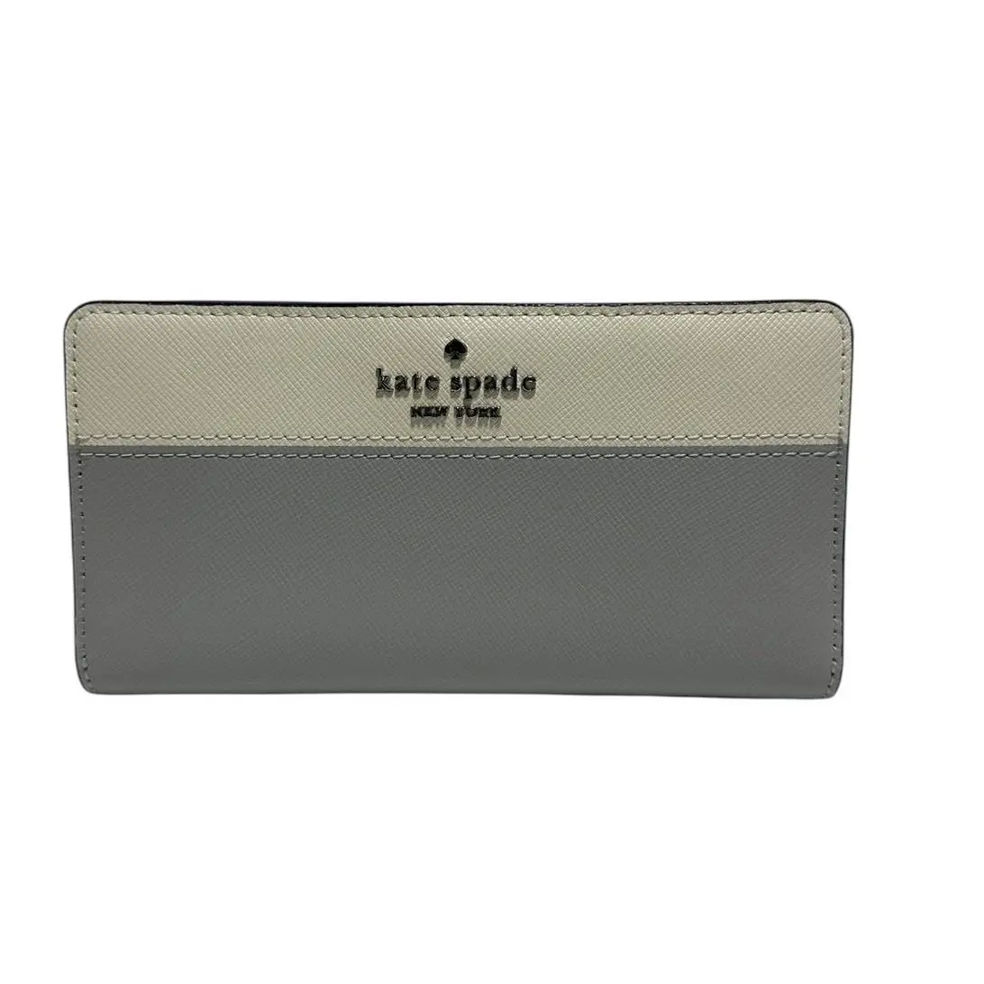 Kate Spade Madison Colorblock Large Slim Bifold Wallet