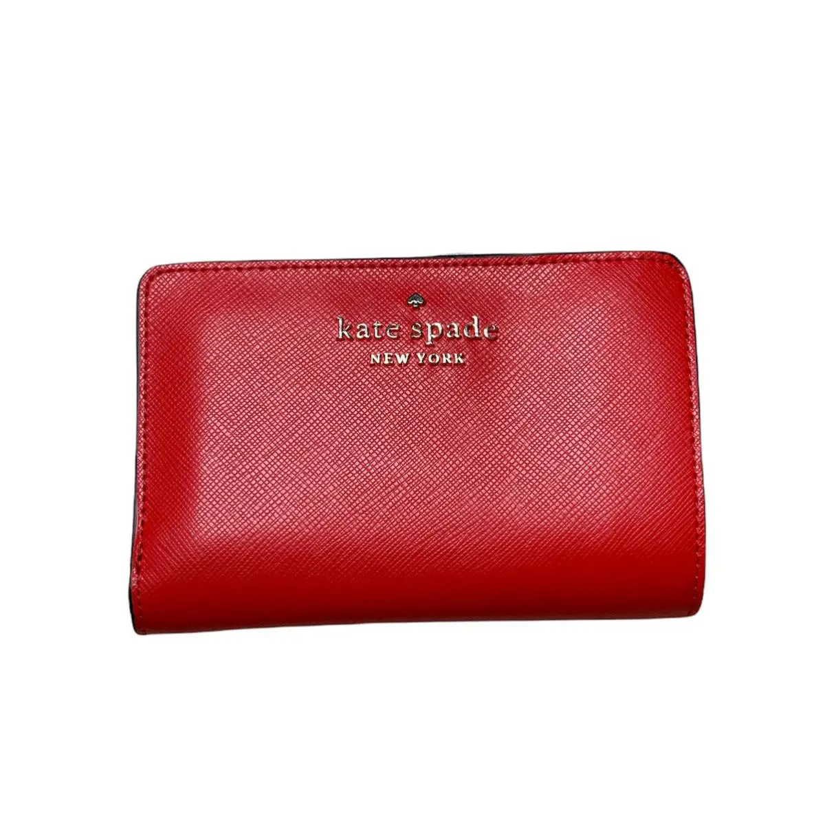 Kate Spade Staci Medium Compact Bifold Wallet in Gazpacho