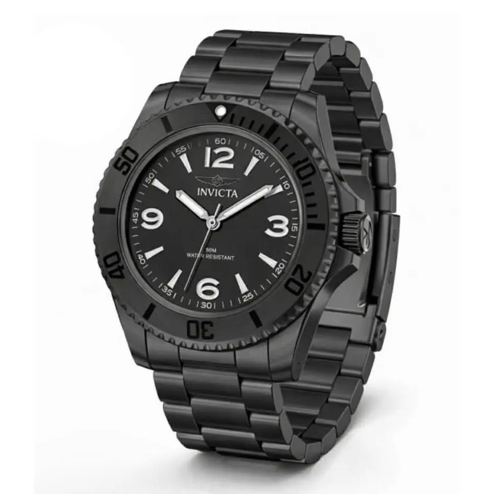 Invicta Specialty Men`s Watch 41mm Black Dial Model 69711