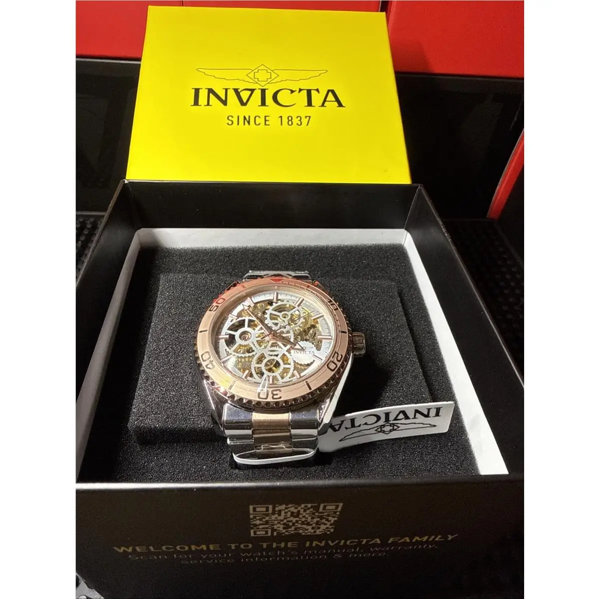 Invicta Objet D Art Automatic Skeleton Dial 69763 43mm