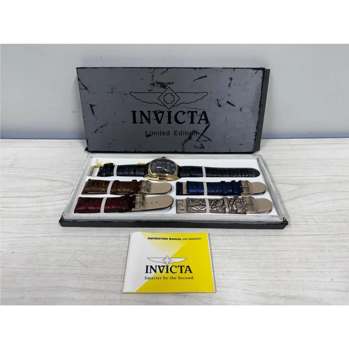 Invicta Limited Edition Mens Watch w/ 5 Bands From Watch Collector