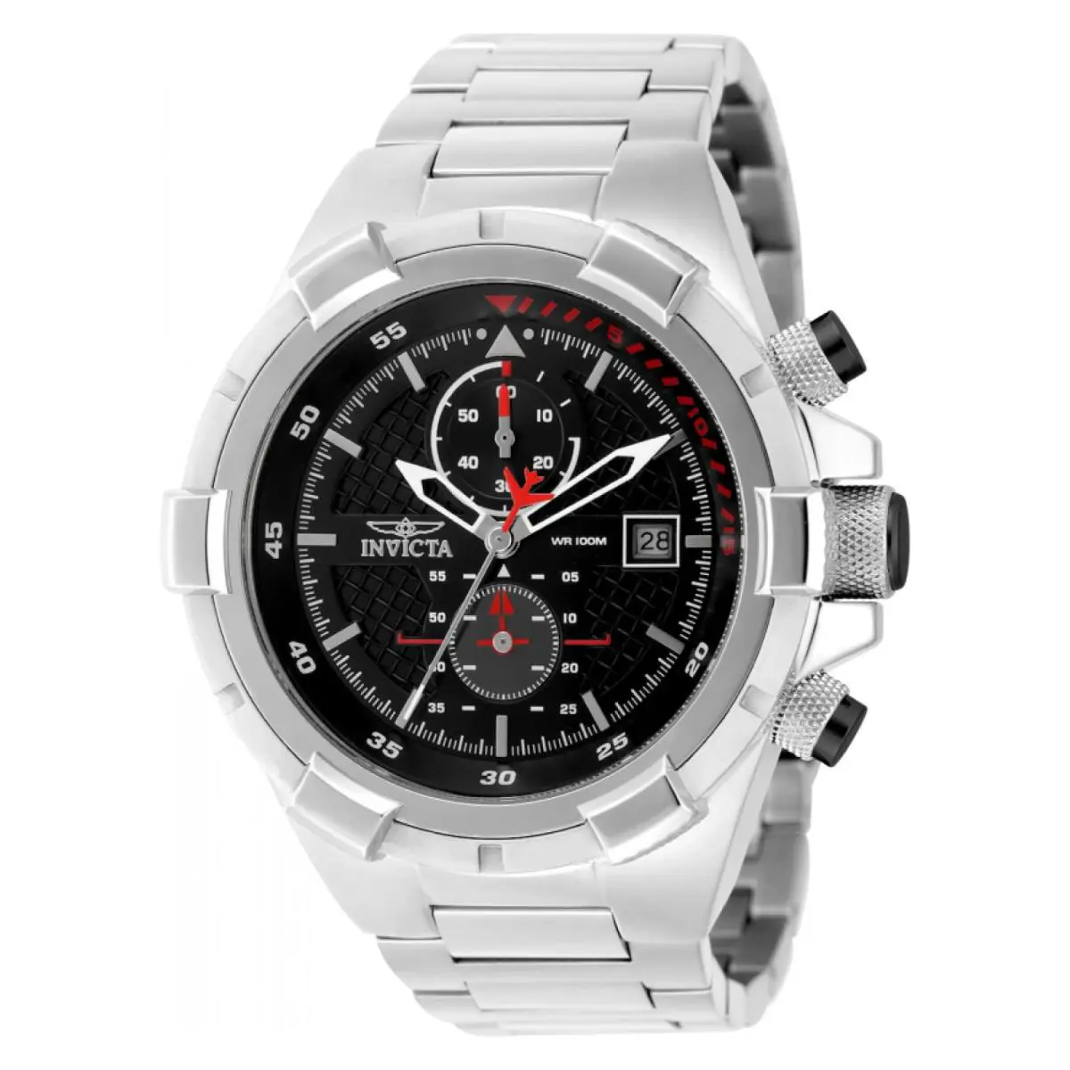 Watch Invicta INV49251 Aviator Men 50.5 Stainless Steel