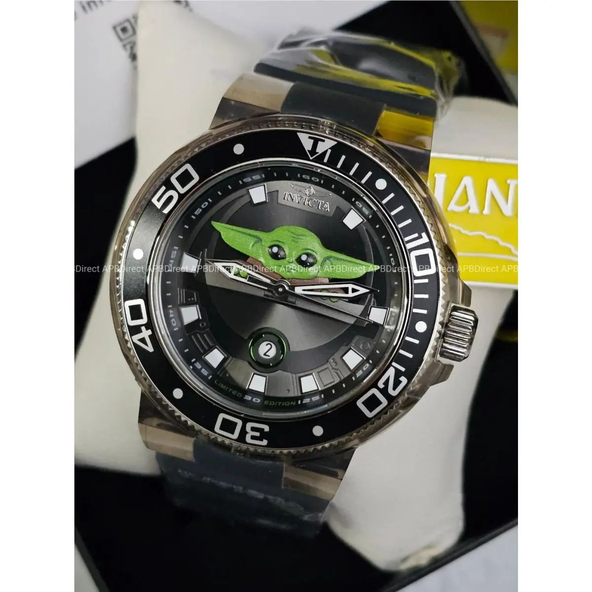 Invicta - Star Wars 816 Baby Yoda Grogu Limited Edition Grand Diver Mens Watch