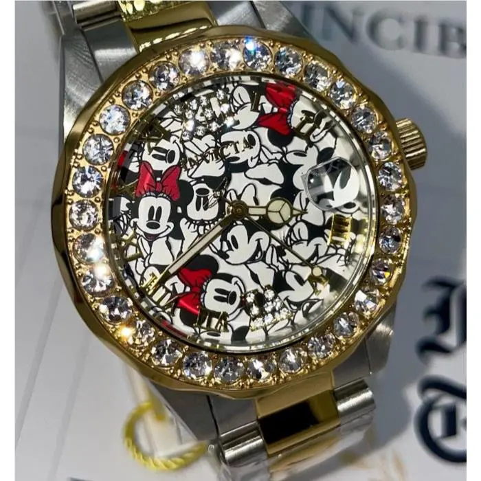 Invicta Disney Limited Edition Minnie Mouse Women`s Watch - 38mm Steel 24418