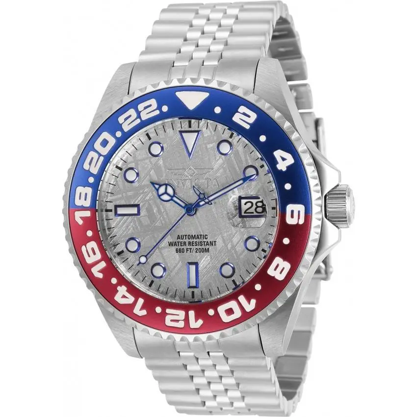 Invicta Meteorite “pepsi” 45MM Automatic 200M Diver Watch Mint+ B P 31486