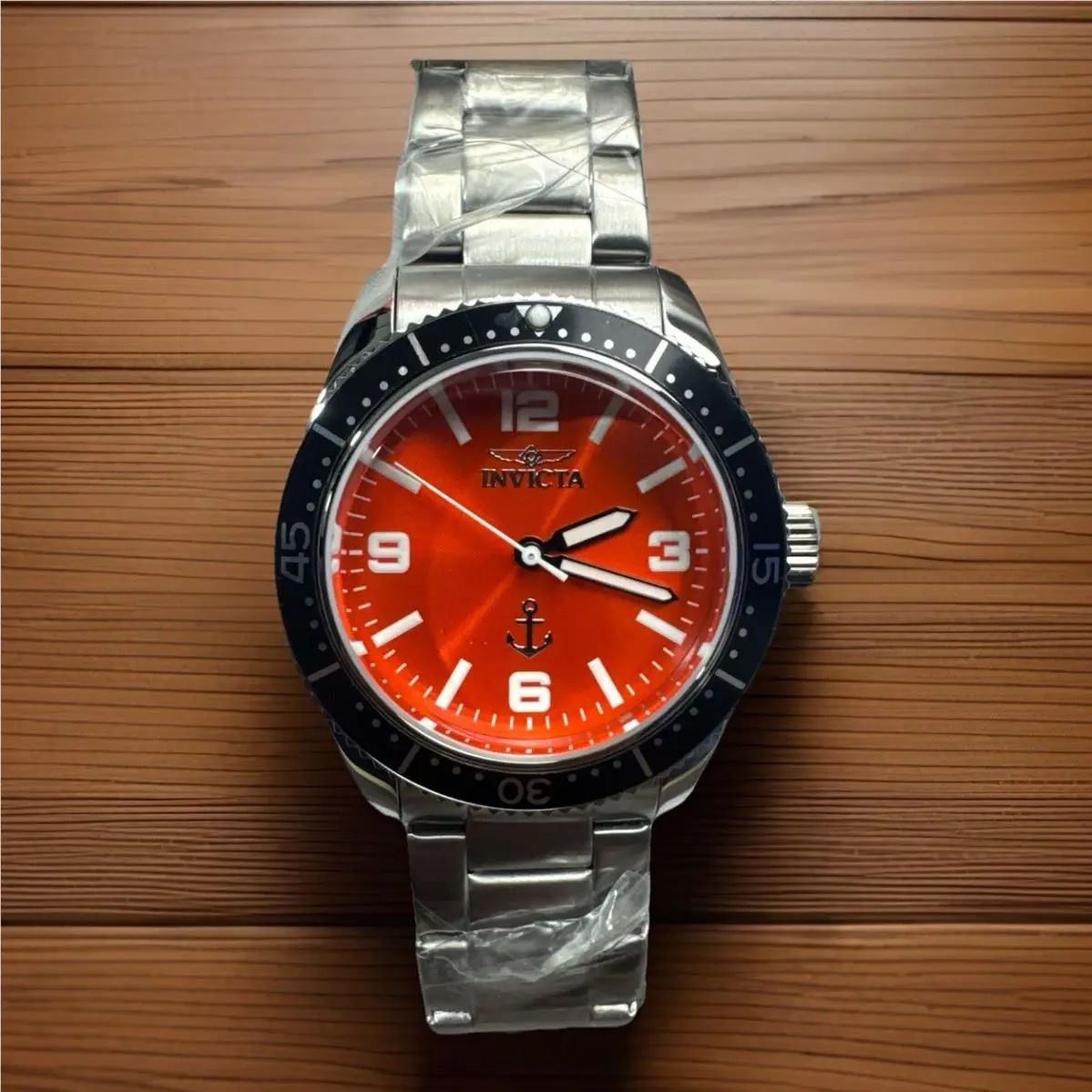 Invicta Men`s Pro Diver 38mm Orange 50017
