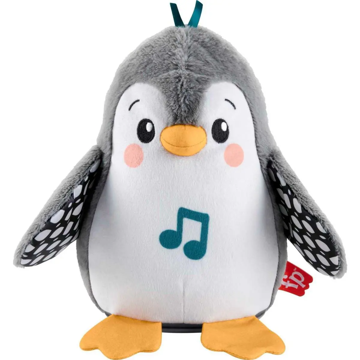 Fisher-price Plush Baby Toy Flap Wobble Penguin with Music and Motion For Tumm