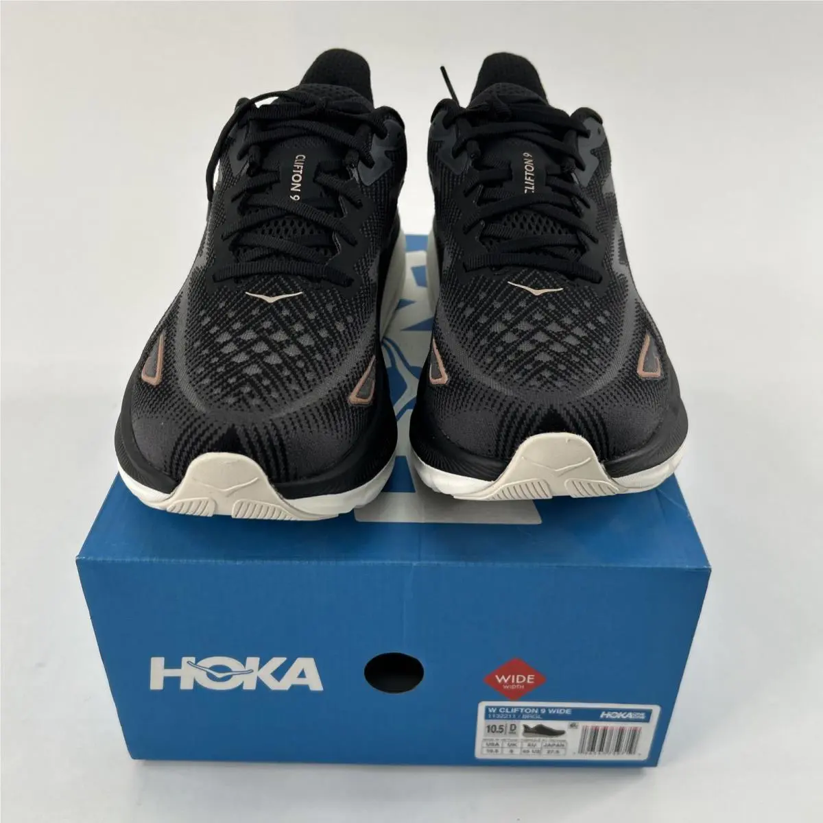 Hoka shoes - Hoka One One Clifton 9 - 1132211 BRGL - Black/Rose Gold 6