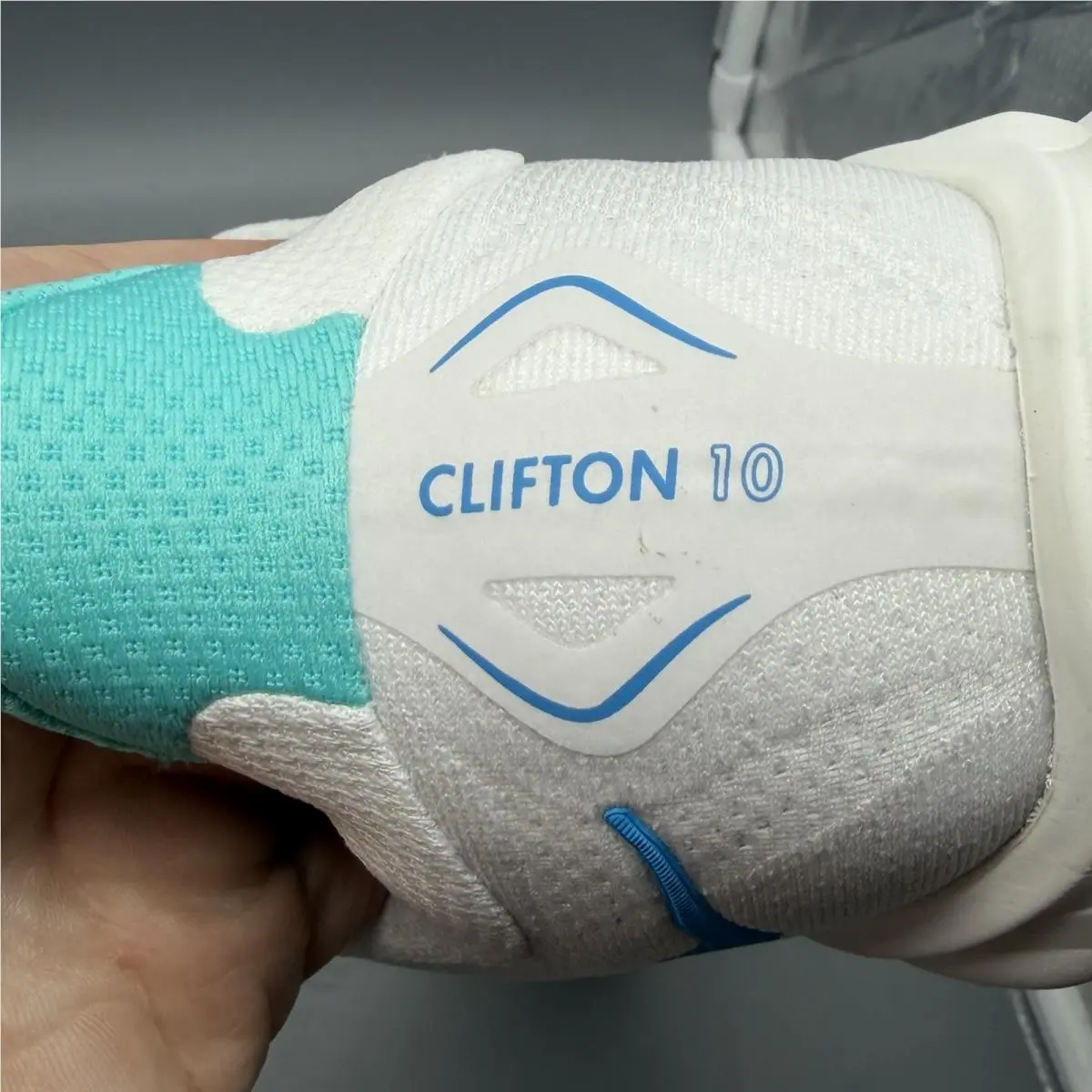 Hoka shoes - Hoka Clifton 10 - Clifton - 1162030 WKY - White (UPC: 0197634750620) 9
