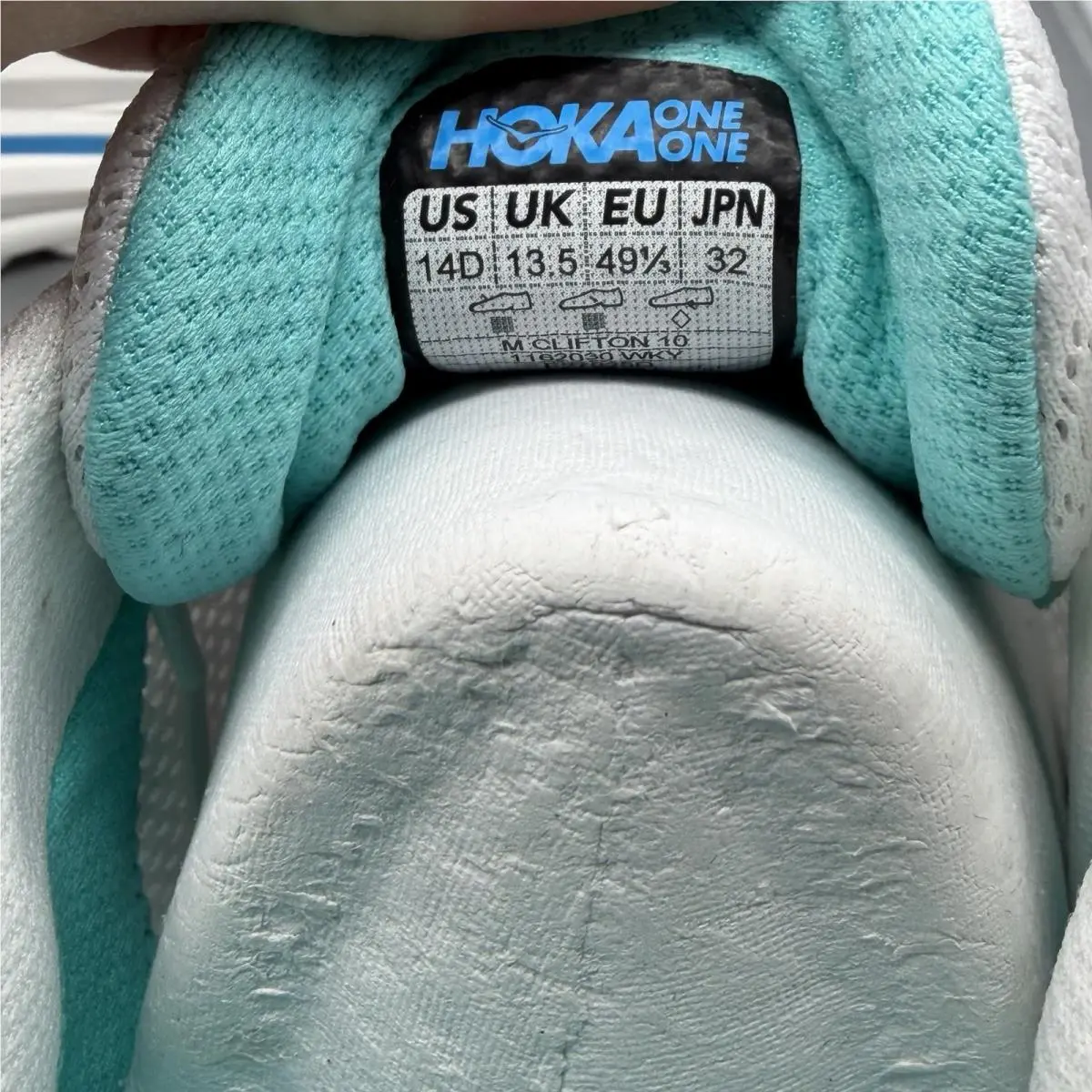 Hoka shoes - Hoka Clifton 10 - Clifton - 1162030 WKY - White (UPC: 0197634750620) 10