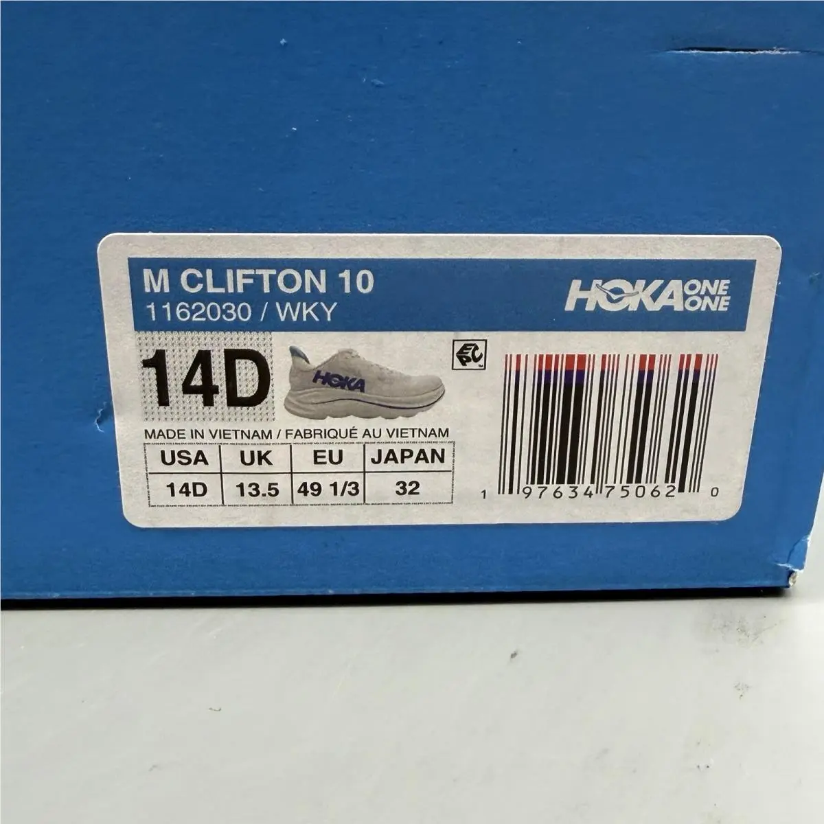 Hoka shoes - Hoka Clifton 10 - Clifton - 1162030 WKY - White (UPC: 0197634750620) 12