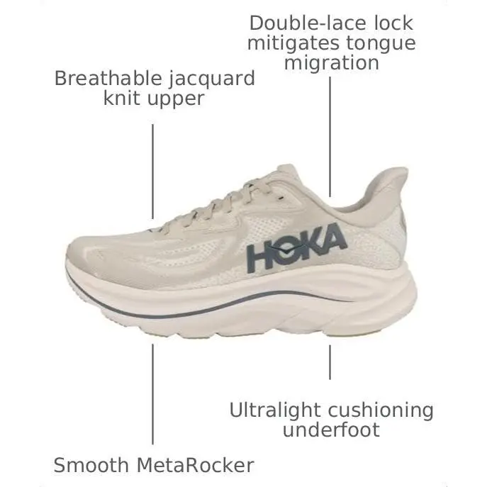 Hoka shoes - Clifton 10 - Clifton - 1162030-PTYG - Beige, way: Putty/Grout (UPC: 198605493478) 1