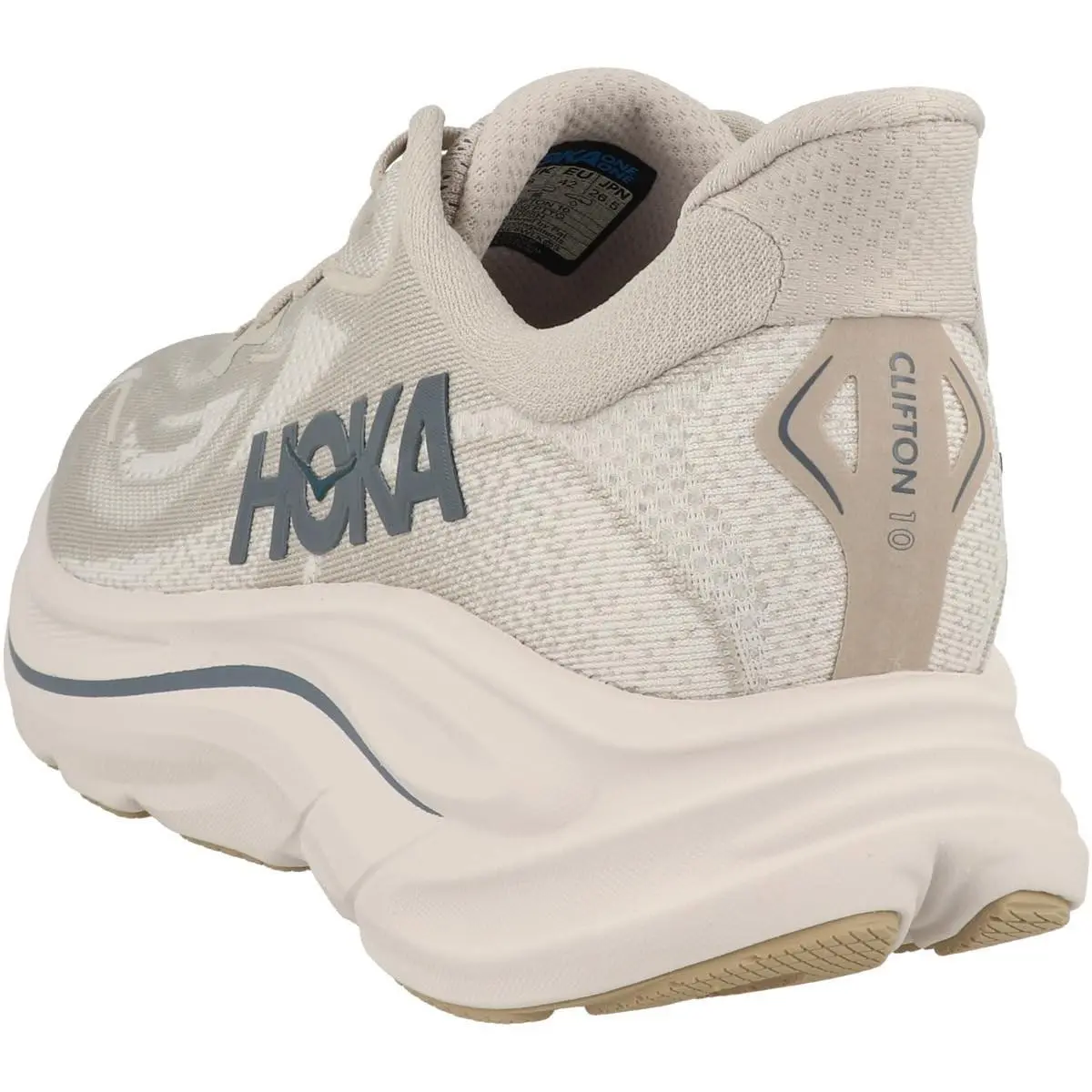 Hoka shoes - Clifton 10 - Clifton - 1162030-PTYG - Beige, way: Putty/Grout (UPC: 198605493478) 5