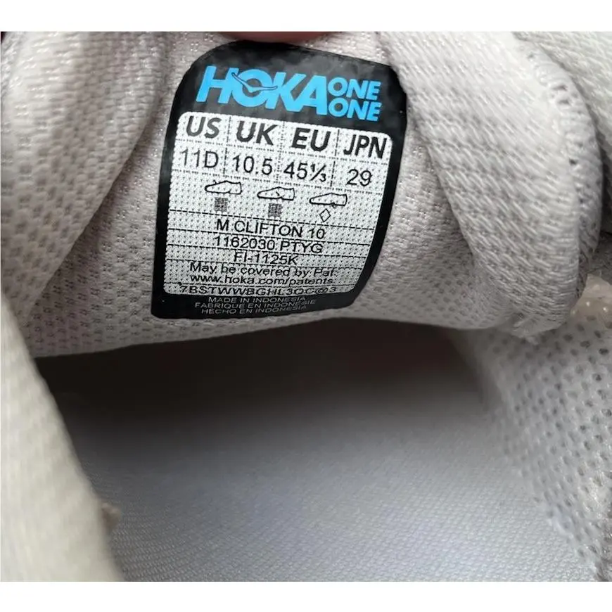 Hoka shoes - Hoka One One Clifton 10 - 1162030 PTYG - Putty/Grout 12