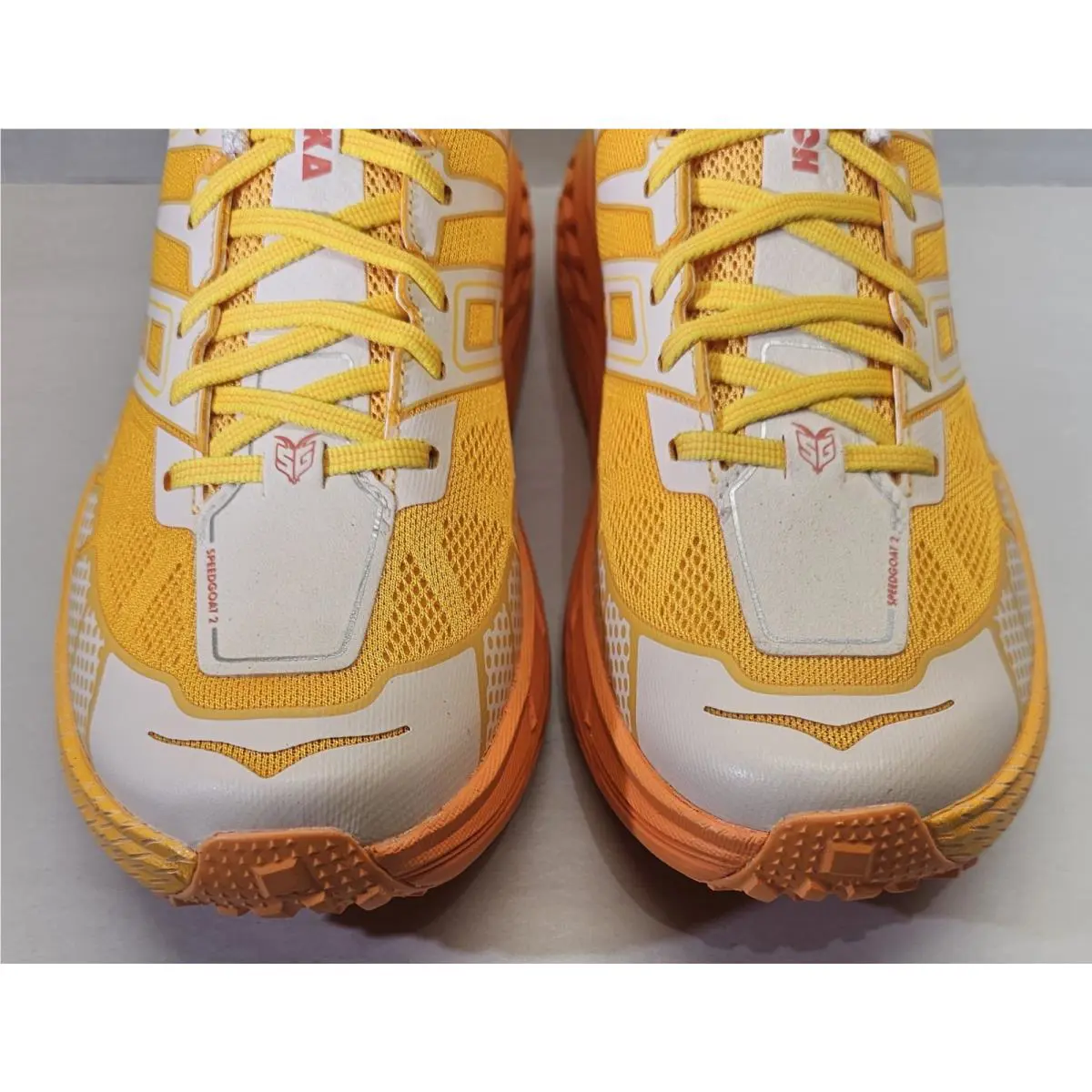 Hoka shoes - Hoka One One Speedgoat 2 - 1162710-DRL - Dawn Lite/Sun Coral 8