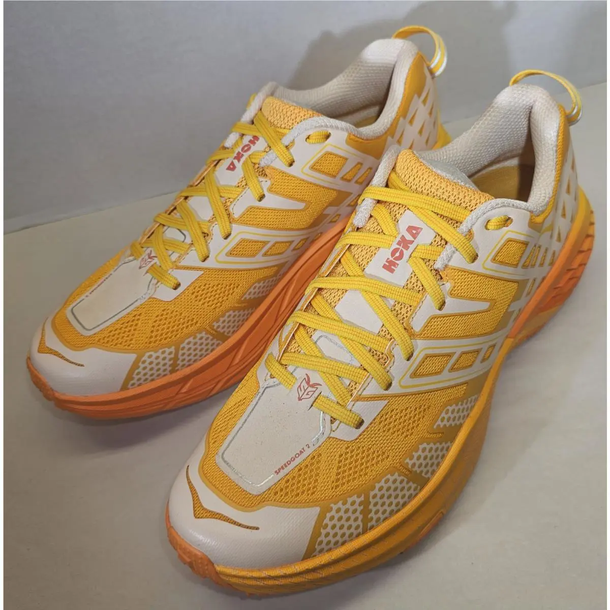 Hoka shoes - Hoka One One Speedgoat 2 - 1162710-DRL - Dawn Lite/Sun Coral 3