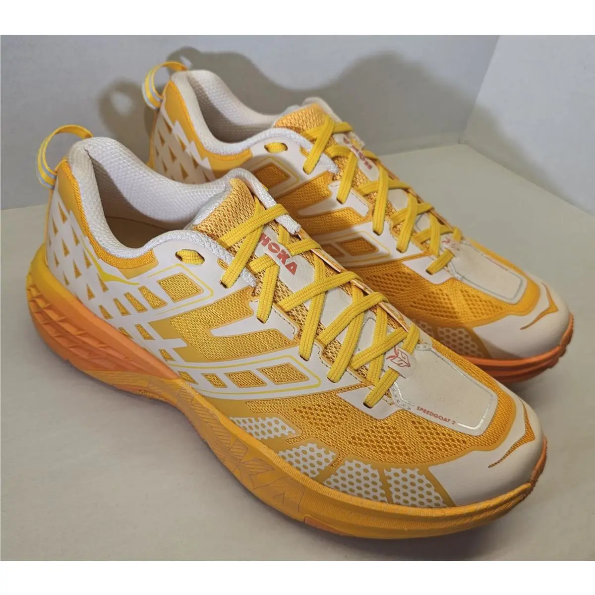 Hoka shoes - Hoka One One Speedgoat 2 - 1162710-DRL - Dawn Lite/Sun Coral 5