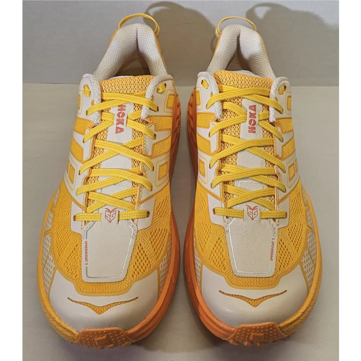 Hoka shoes - Hoka One One Speedgoat 2 - 1162710-DRL - Dawn Lite/Sun Coral 7