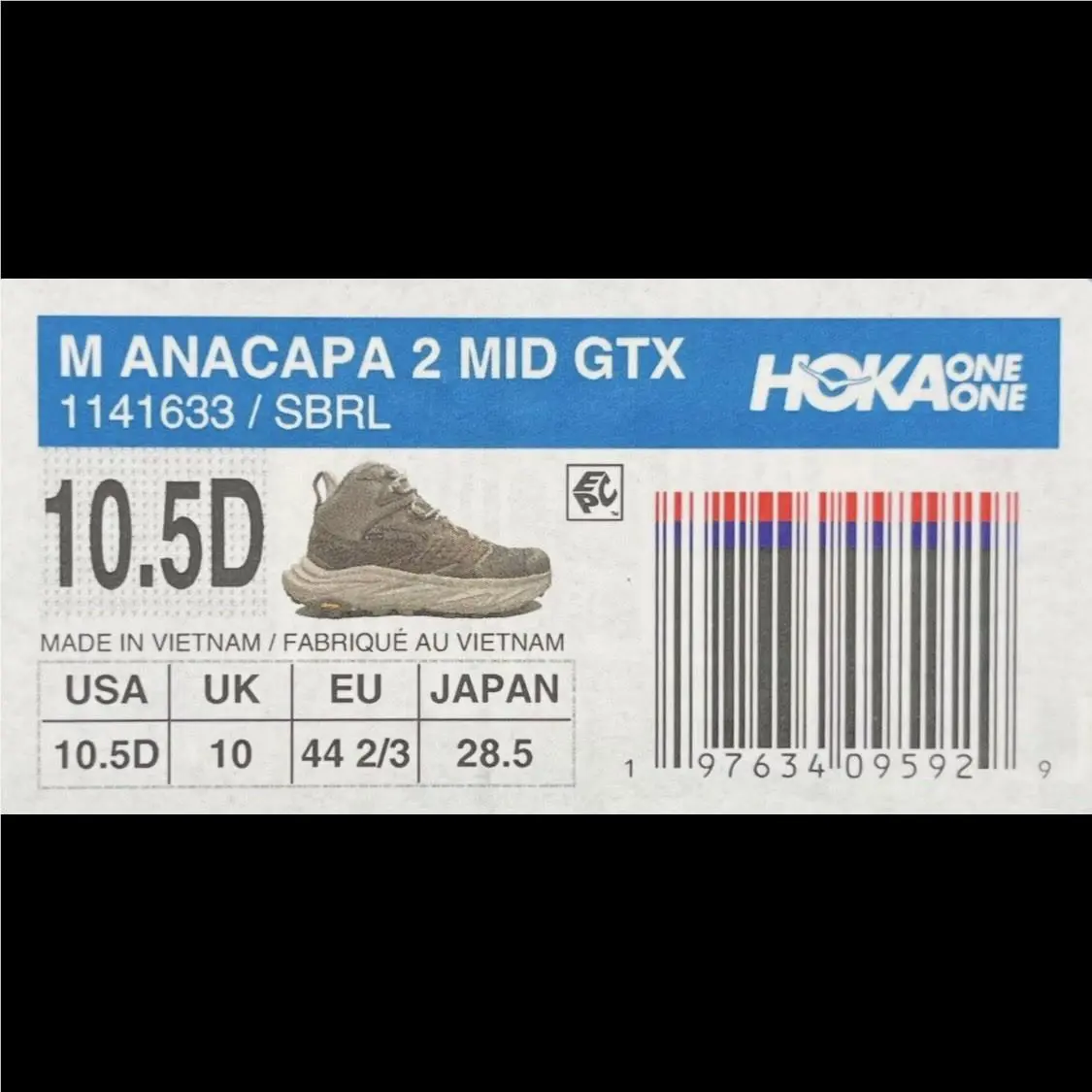 Hoka shoes - Hoka One One HOKA Anacapa 2 GORE-TEX - 1141633-SBRL - Green 8