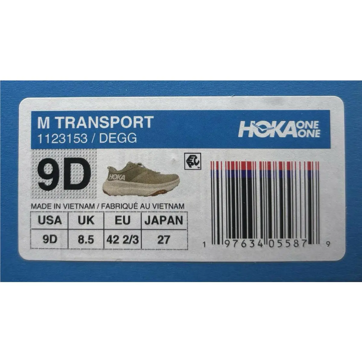 Hoka shoes - Hoka Transport - Transport - Dune/Eggnog 7