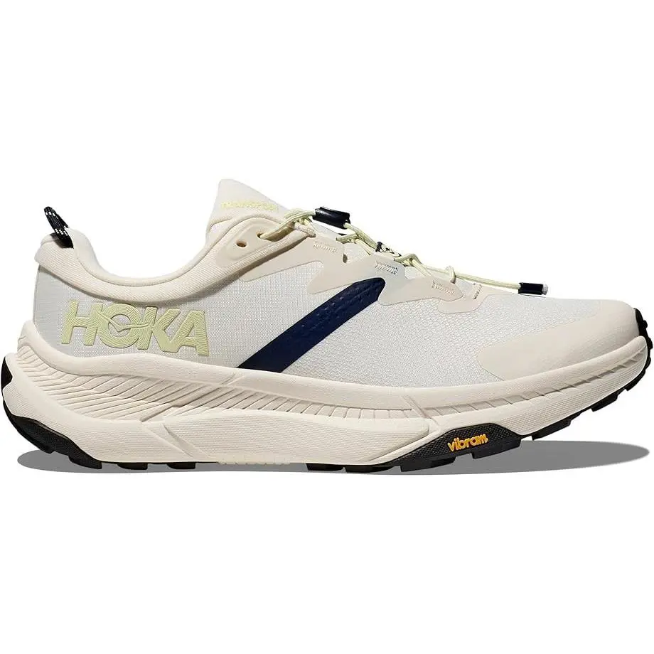 Hoka shoes - White Alabaster / Varsity Navy 0