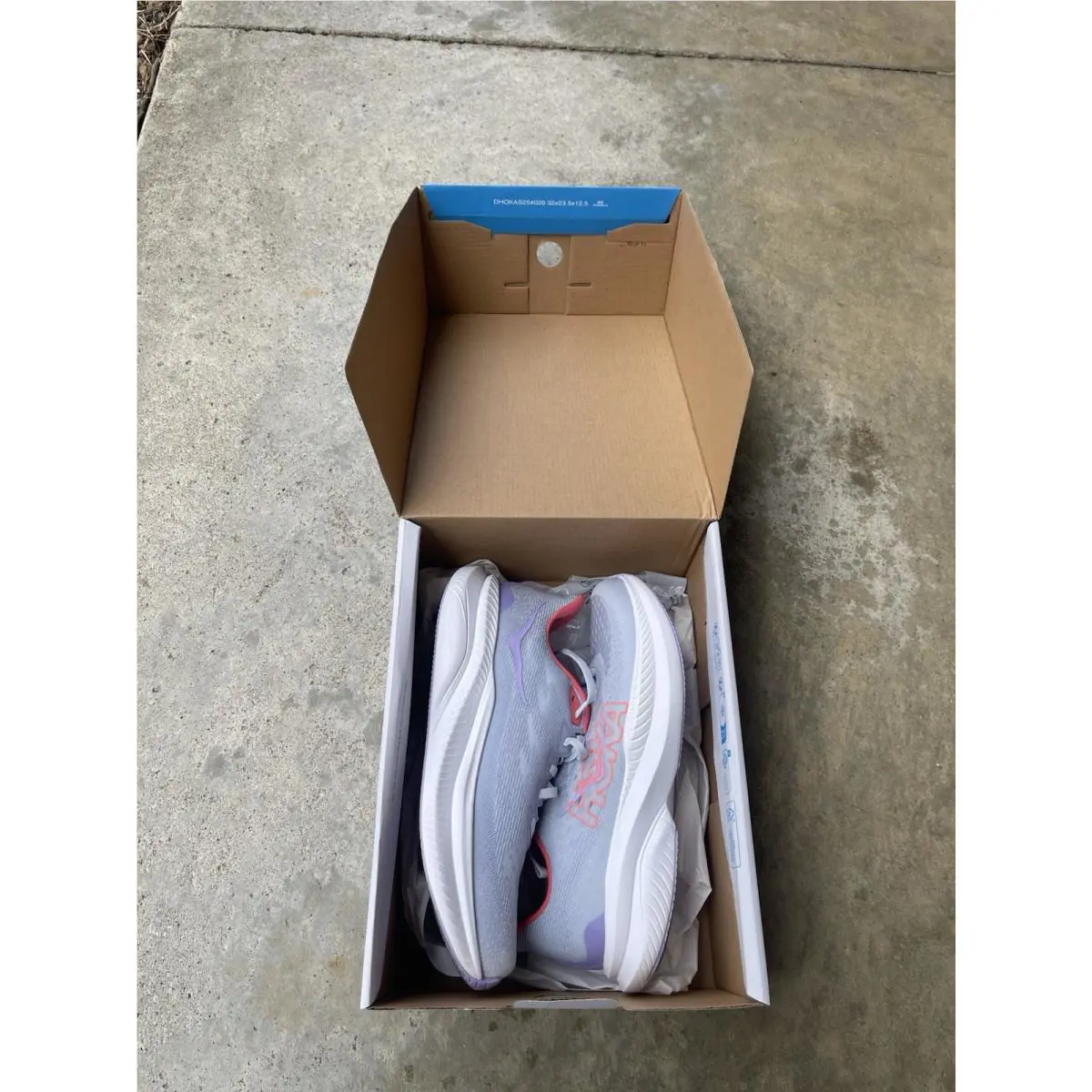 Hoka shoes - Mach 6 - Mach - Light Blue, Pink, White, Purple 0