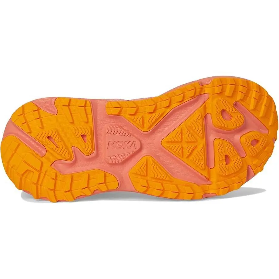 Hoka shoes - Peach Coral / Multicolor 5
