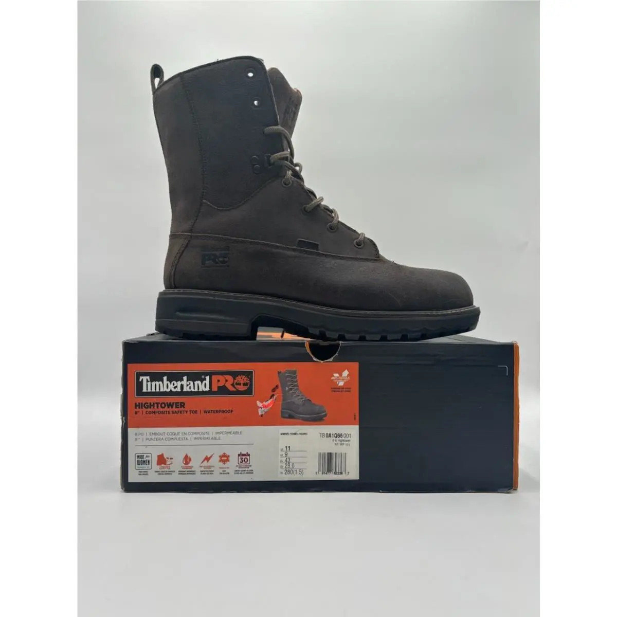 Timberland shoes - Timberland HIGHTOWER - HIGHTOWER - TB 0A1Q66001 - Brown 9