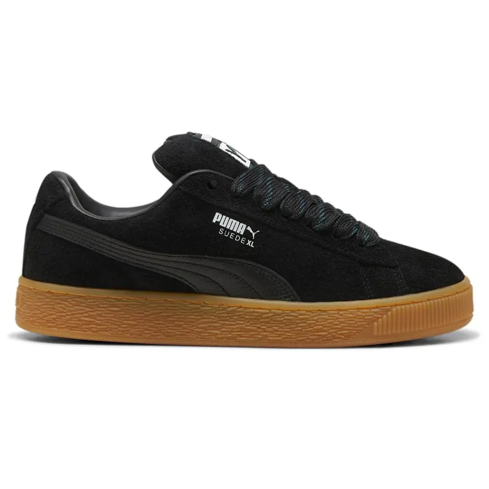 Puma shoes - PUMA Suede Xl Flecked - Suede Flecked - 39809401 - Black 5
