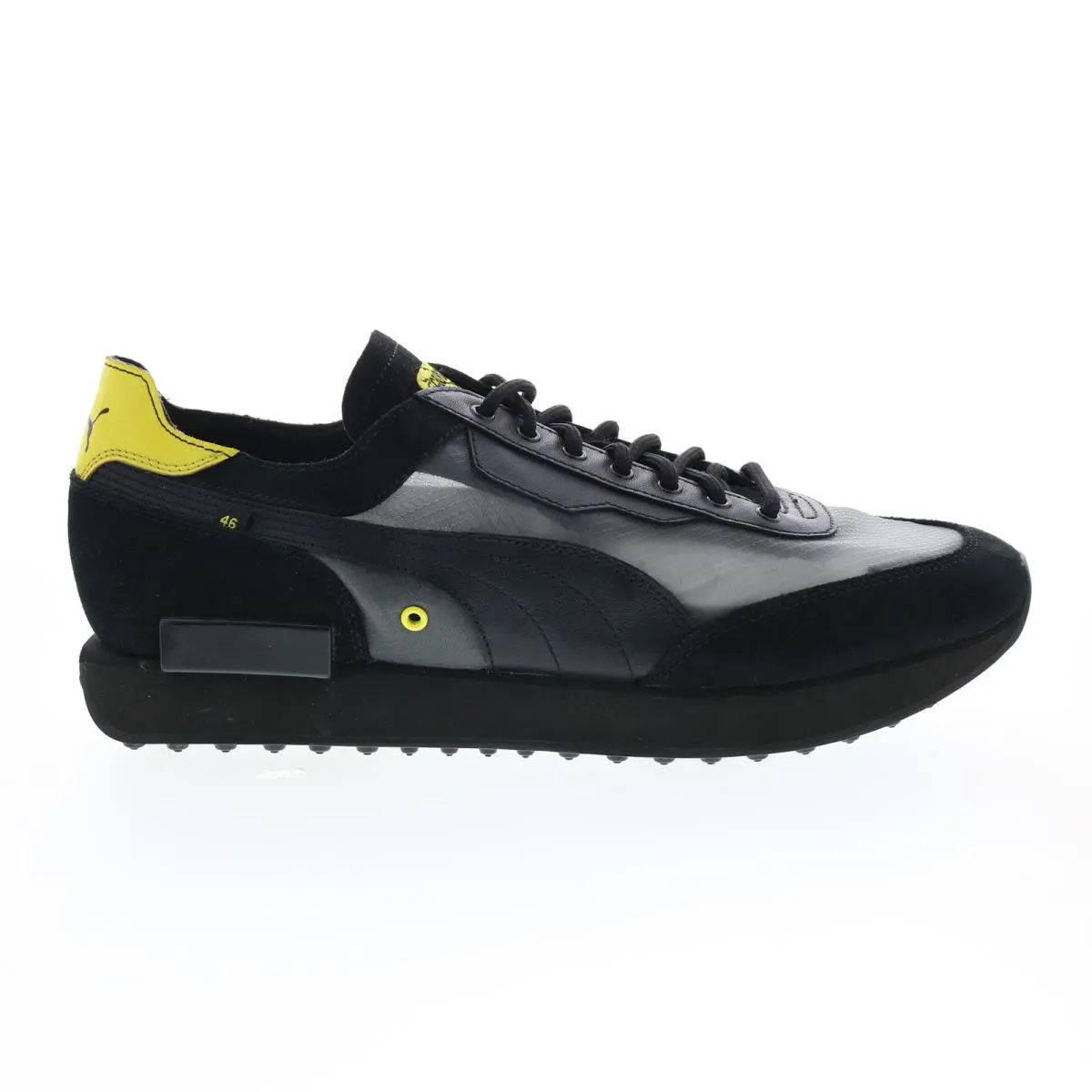 Puma Future Rider X Chinatown Market Mens Black Lifestyle Sneakers Shoes - Black