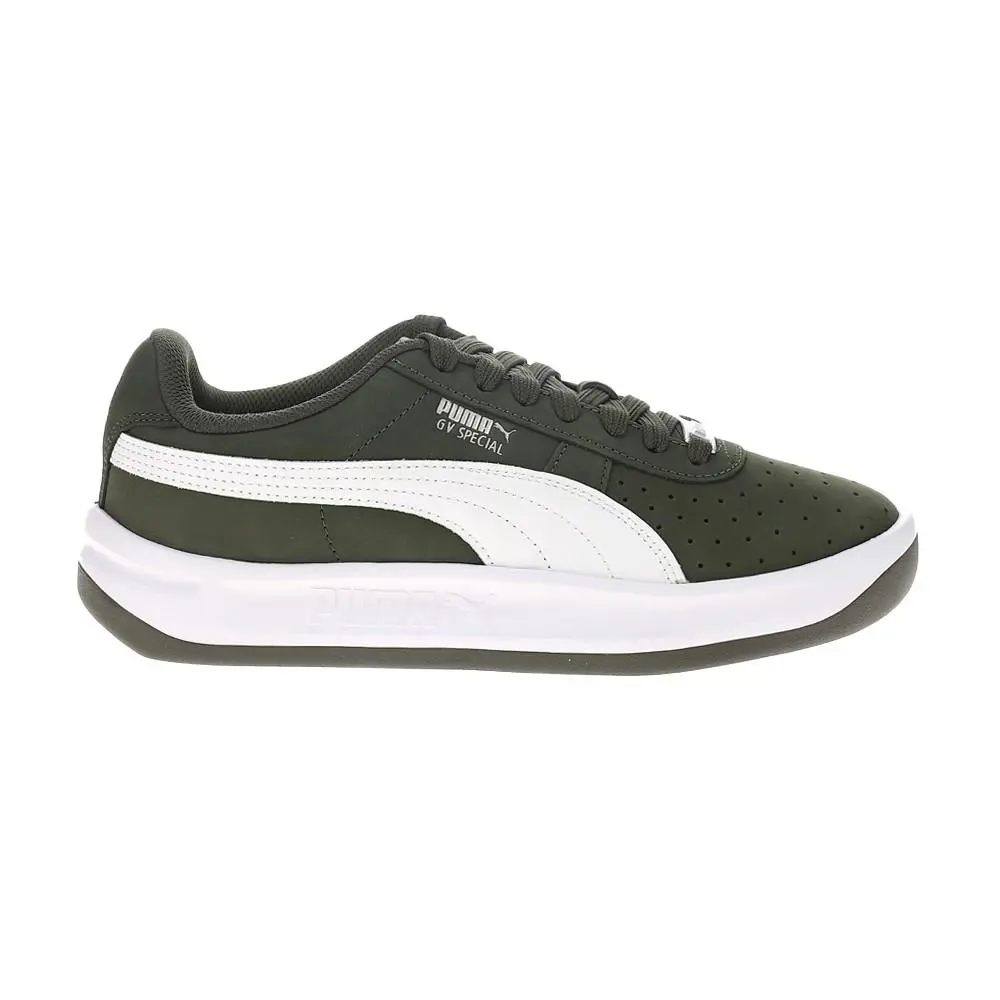 Puma Gv Special Olive Lace Up Mens Green Sneakers Casual Shoes 40179201 - Green