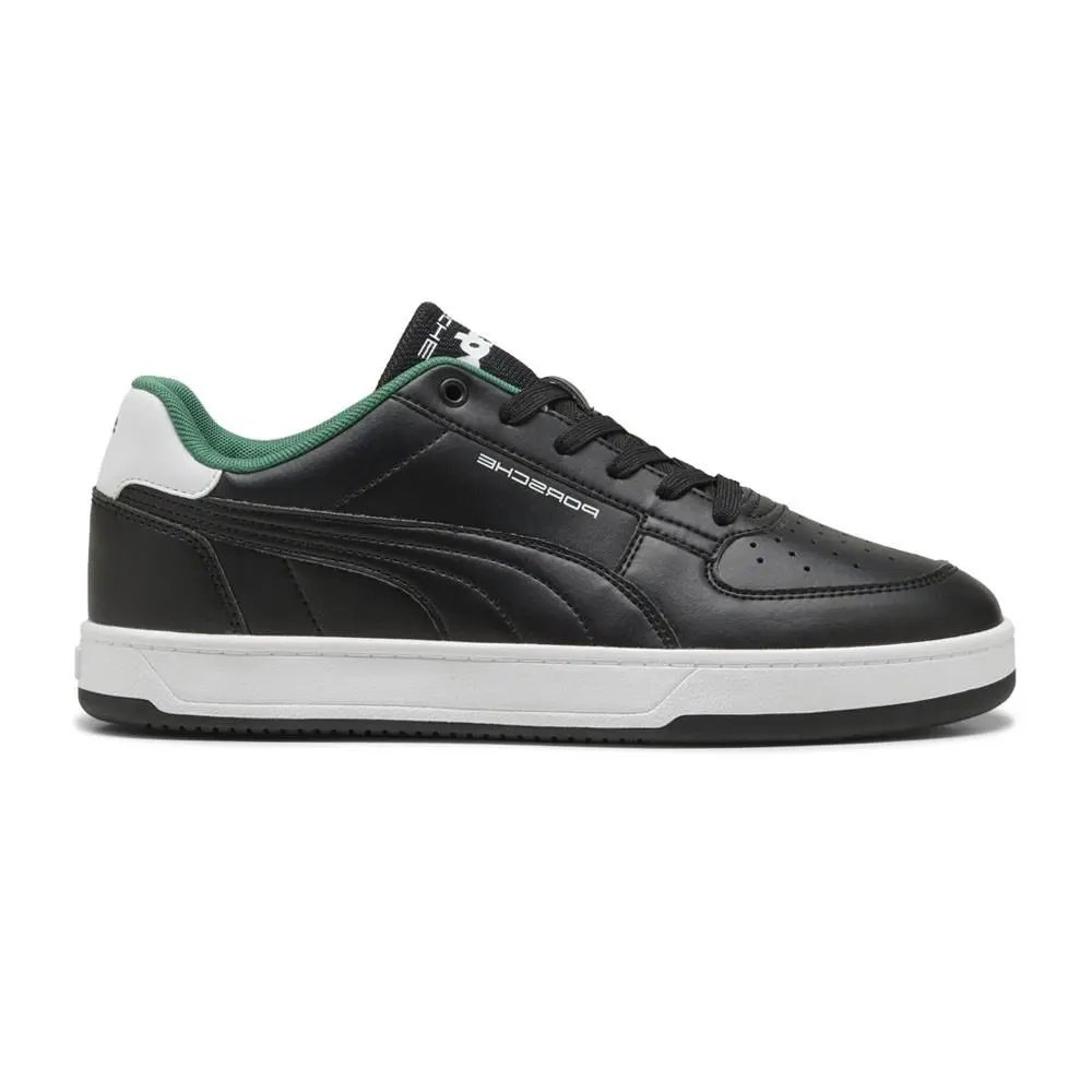 Puma Porsche Legacy Caven 2.0 Lace Up Mens Black Sneakers Casual Shoes 30865301 - Black