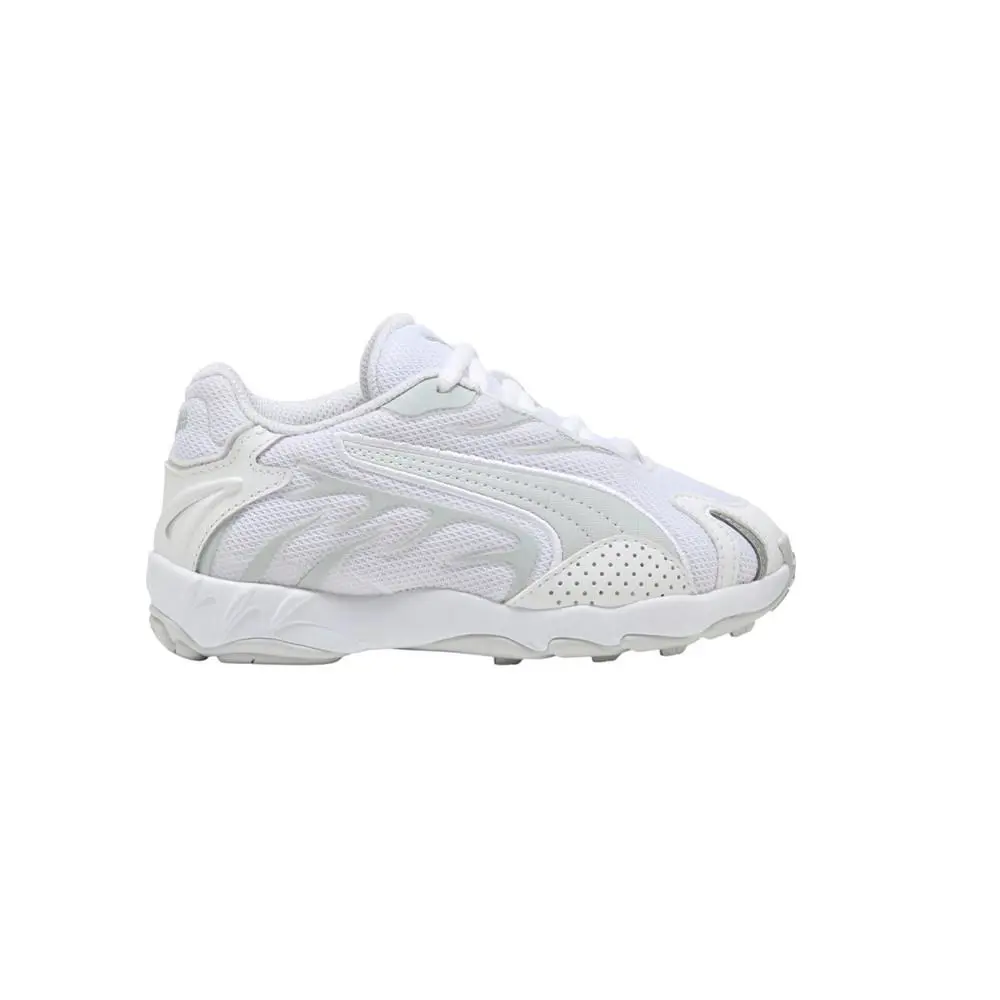 Puma Inhale Core Lace Up Toddler Boys White Sneakers Casual Shoes 40195801 - White