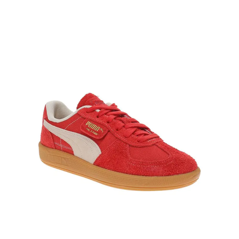 Puma shoes - PUMA Palermo Vintage Lace Up - 40078317 - Red 0