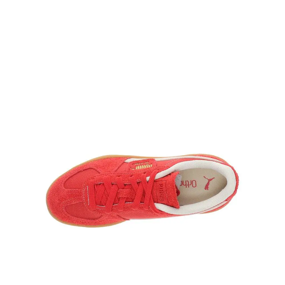 Puma shoes - PUMA Palermo Vintage Lace Up - 40078317 - Red 2