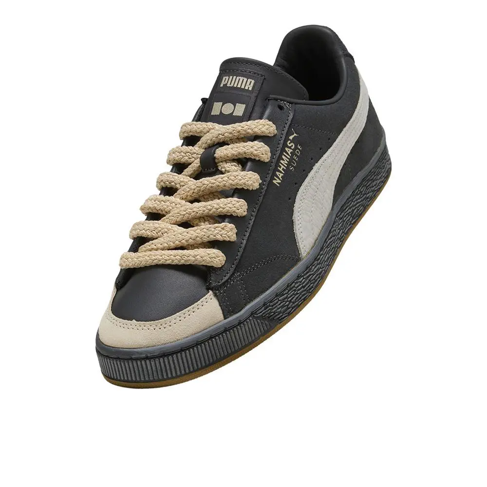 Puma shoes - PUMA Nahmias Suede Vintage Black Lace Up - 40702601 - Grey 4